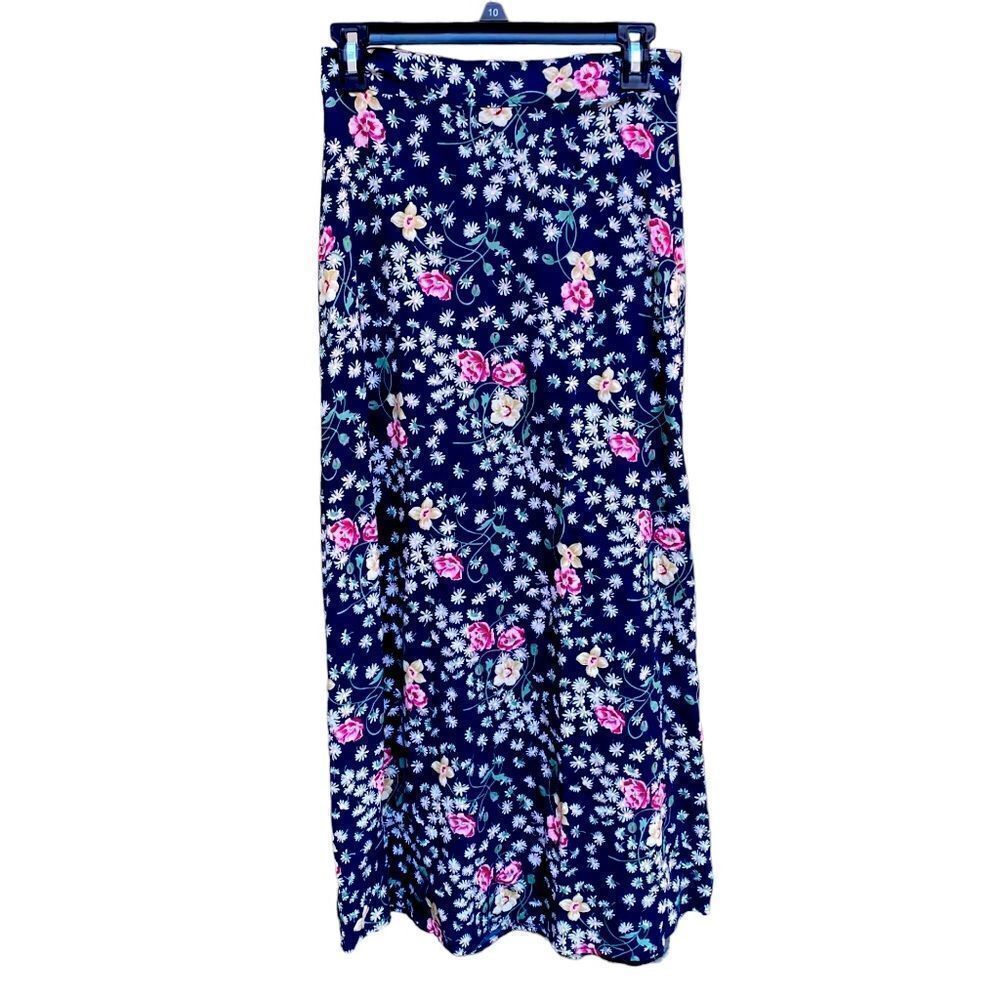 Tracy Evans Floral Maxi Skirt Sz 9